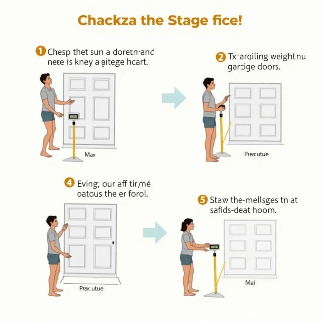 Weighing a Garage Door