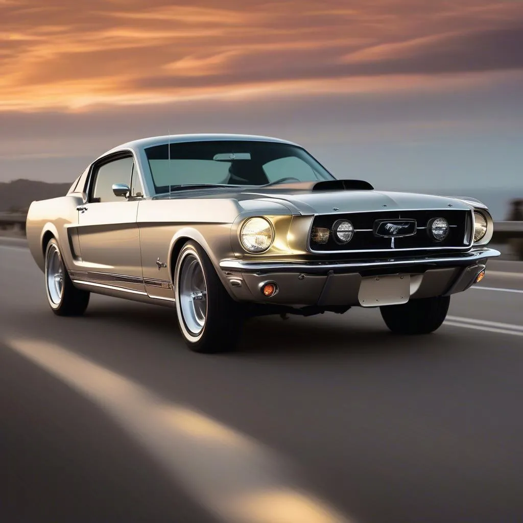 Classic-Ford-Mustang-white-wrap