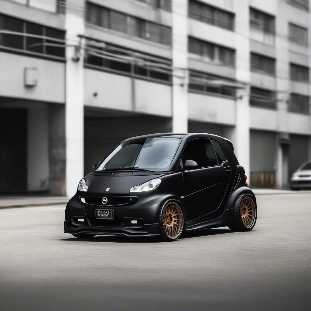 Smart ForTwo Wide Body Kit Brabus Style