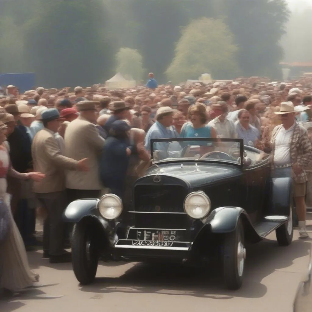 Willy Herold Car at a Car Show