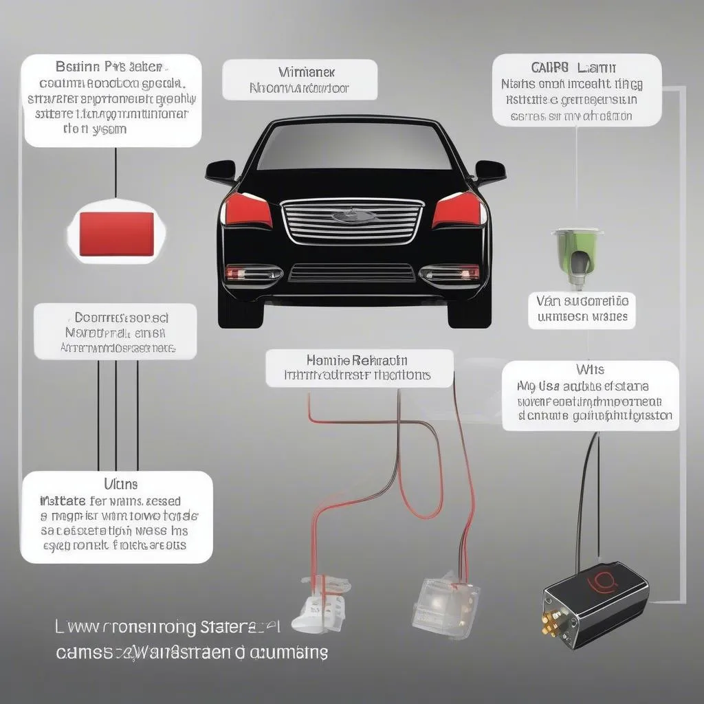 Car remote starter wiring diagram