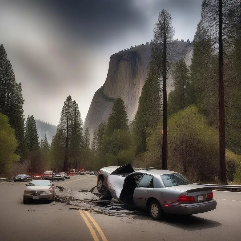 Yosemite Car Crash