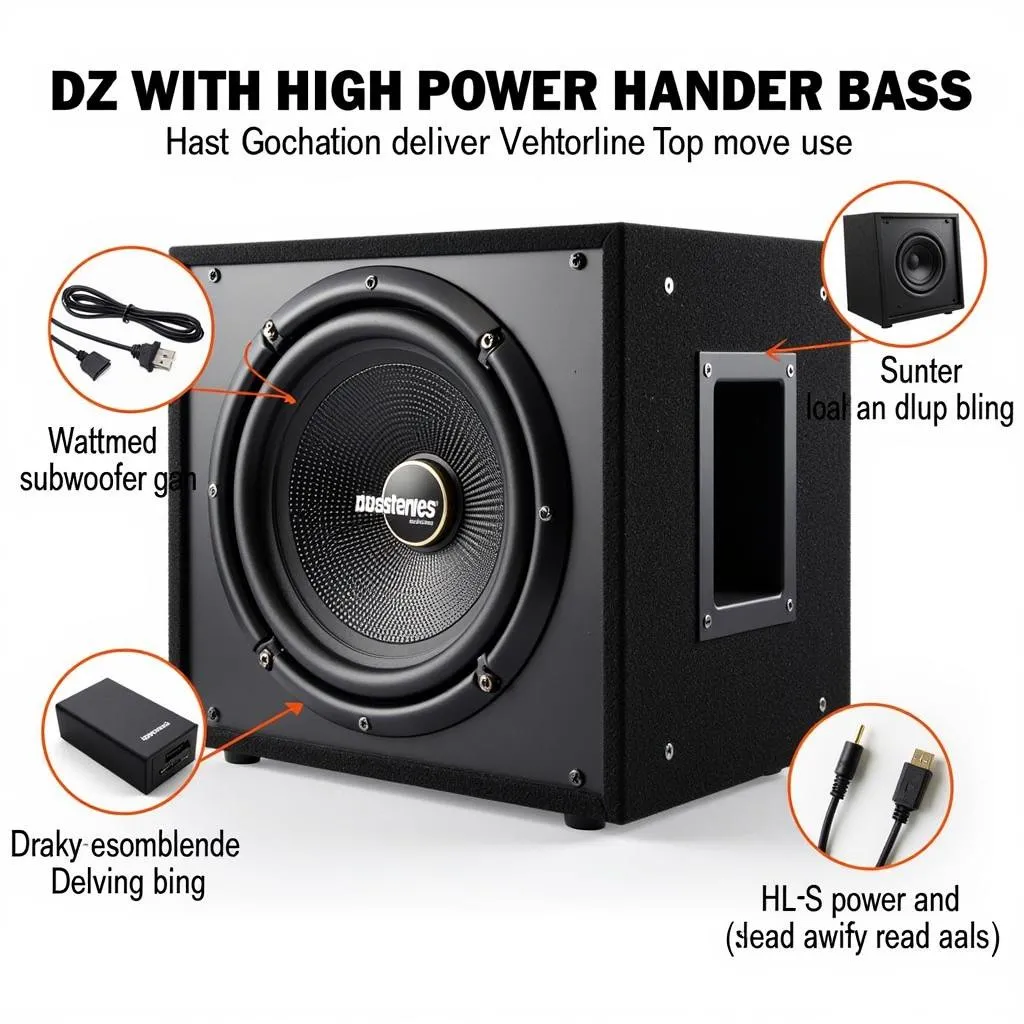 10-Inch Subwoofer for Car With Powerful Bass: [brand name] [model name]