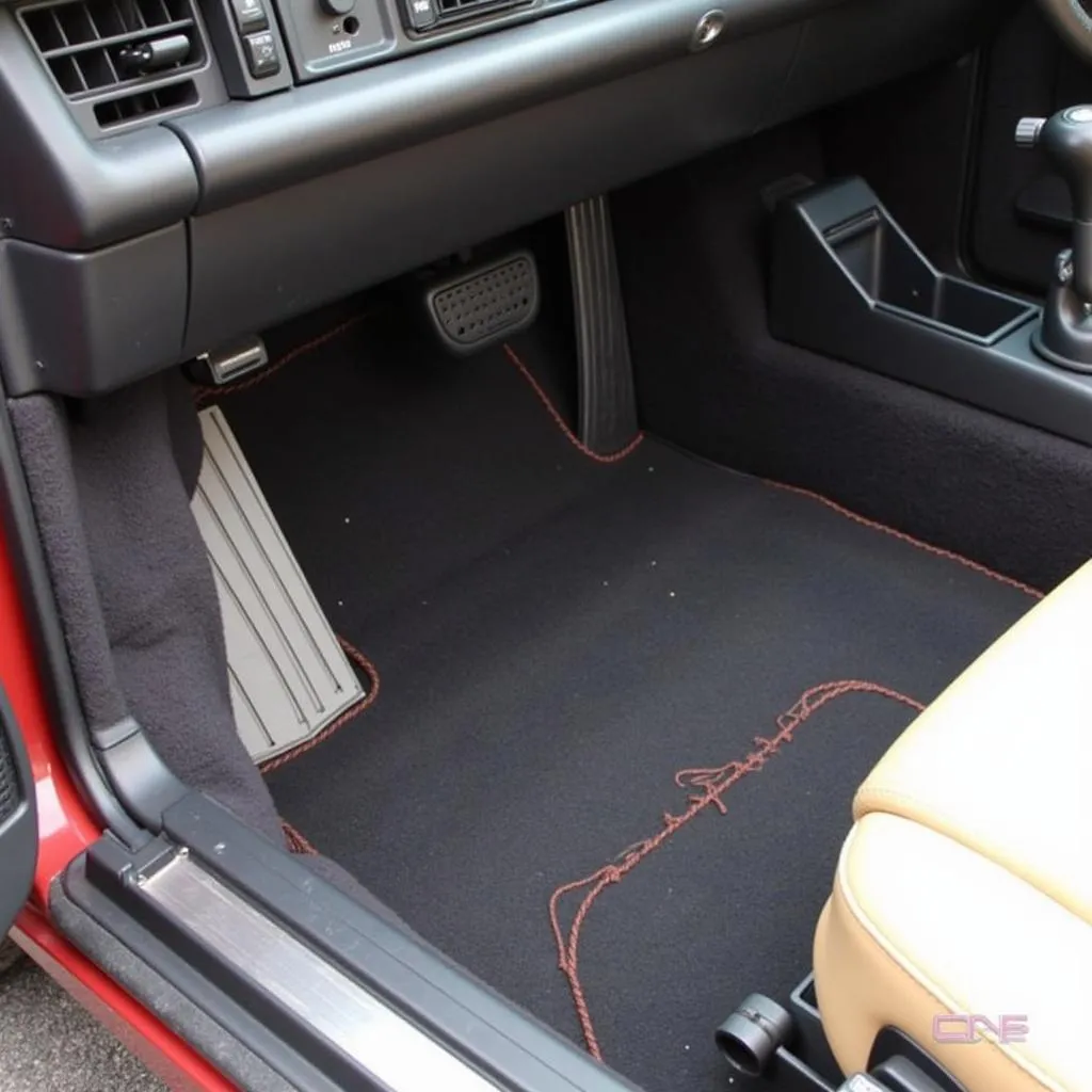 OBD Port in a 1989 Porsche 911 Carrera 3.2L