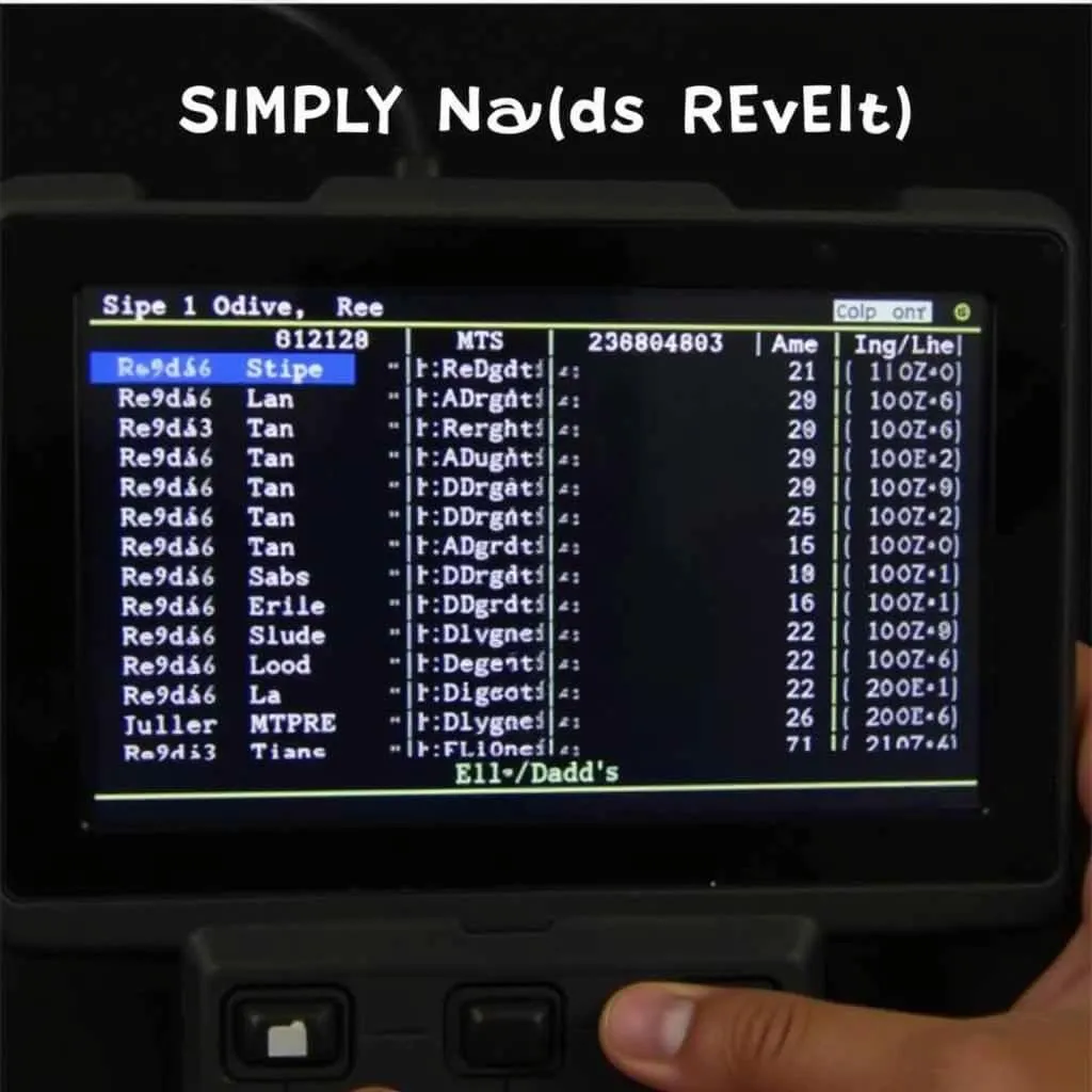 1993 Corvette Engine Data on Scanner