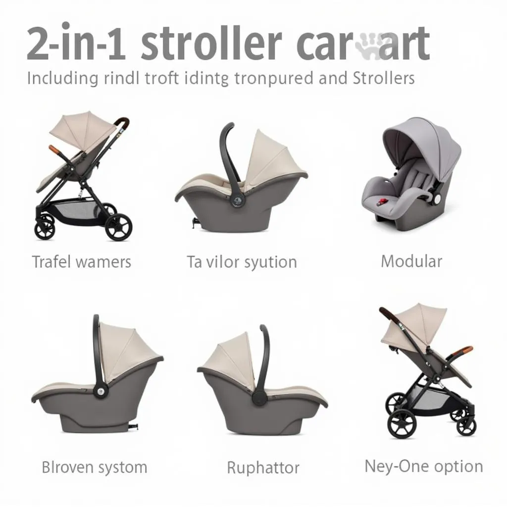 Different Types of 2-in-1 Stroller Car Seats