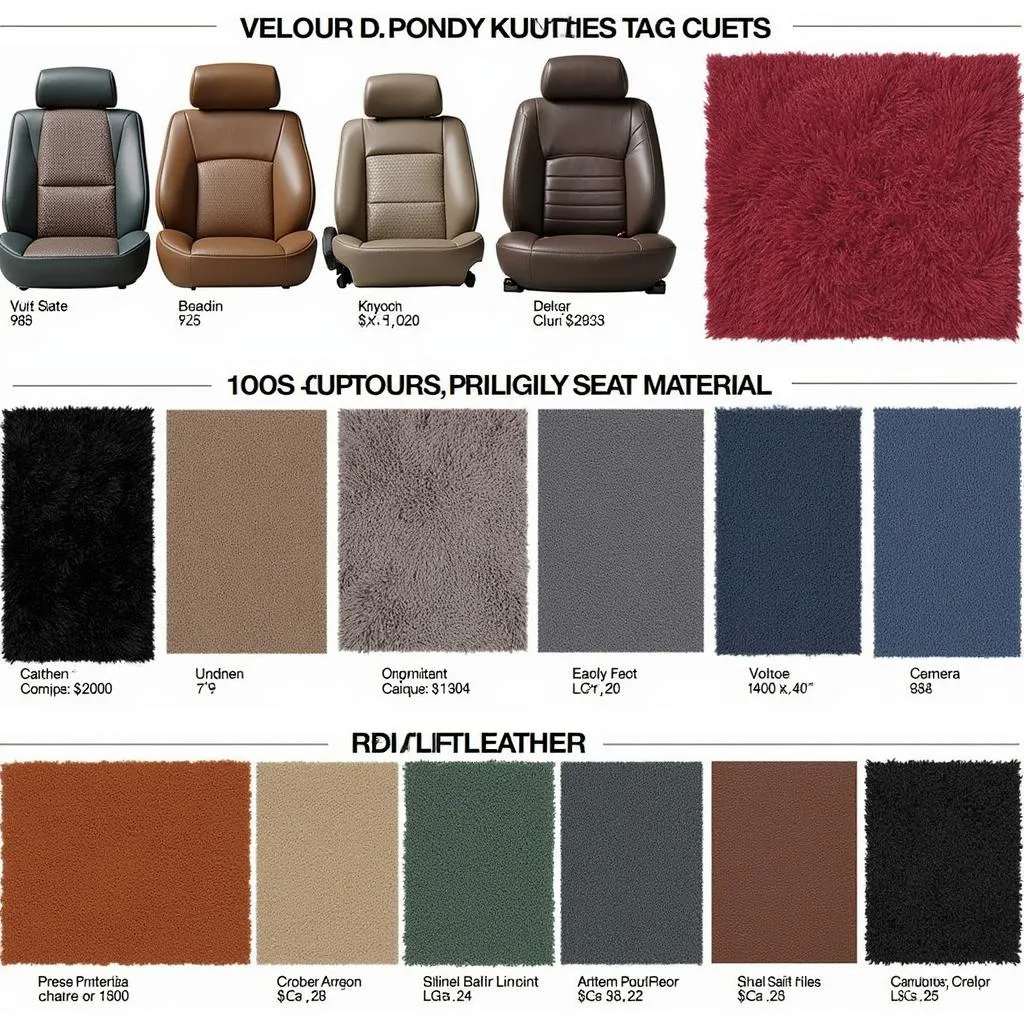 2000s Car Seat Materials