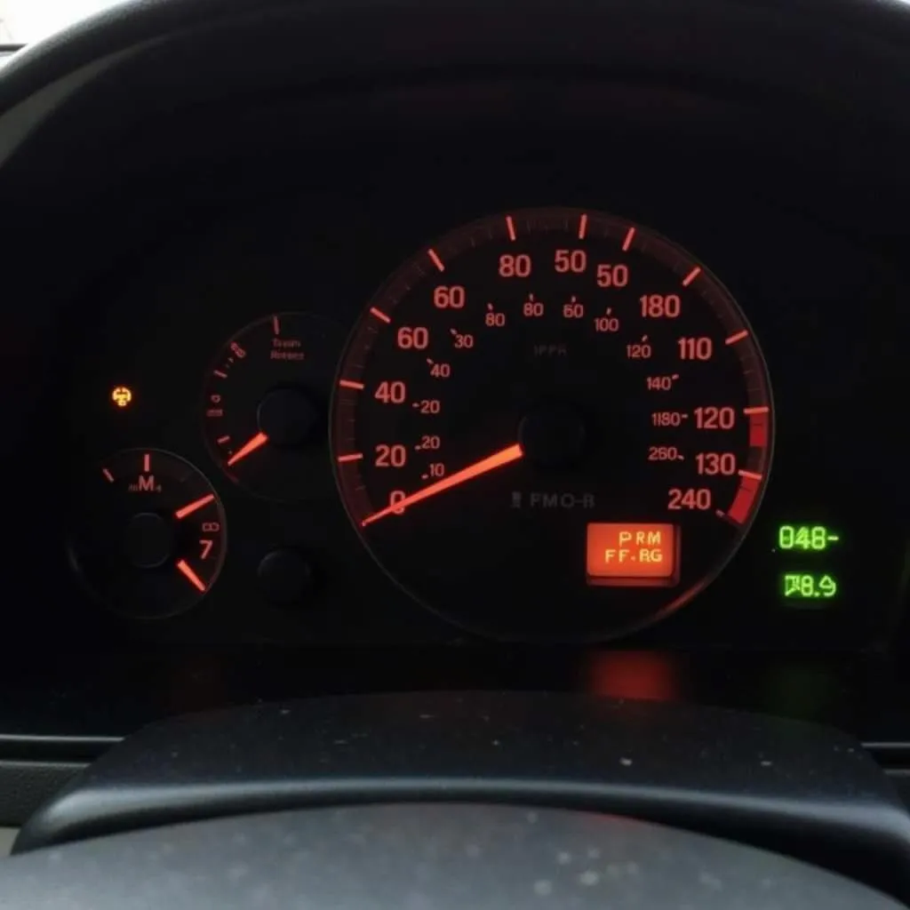 Check Engine Light Illuminated on Dashboard