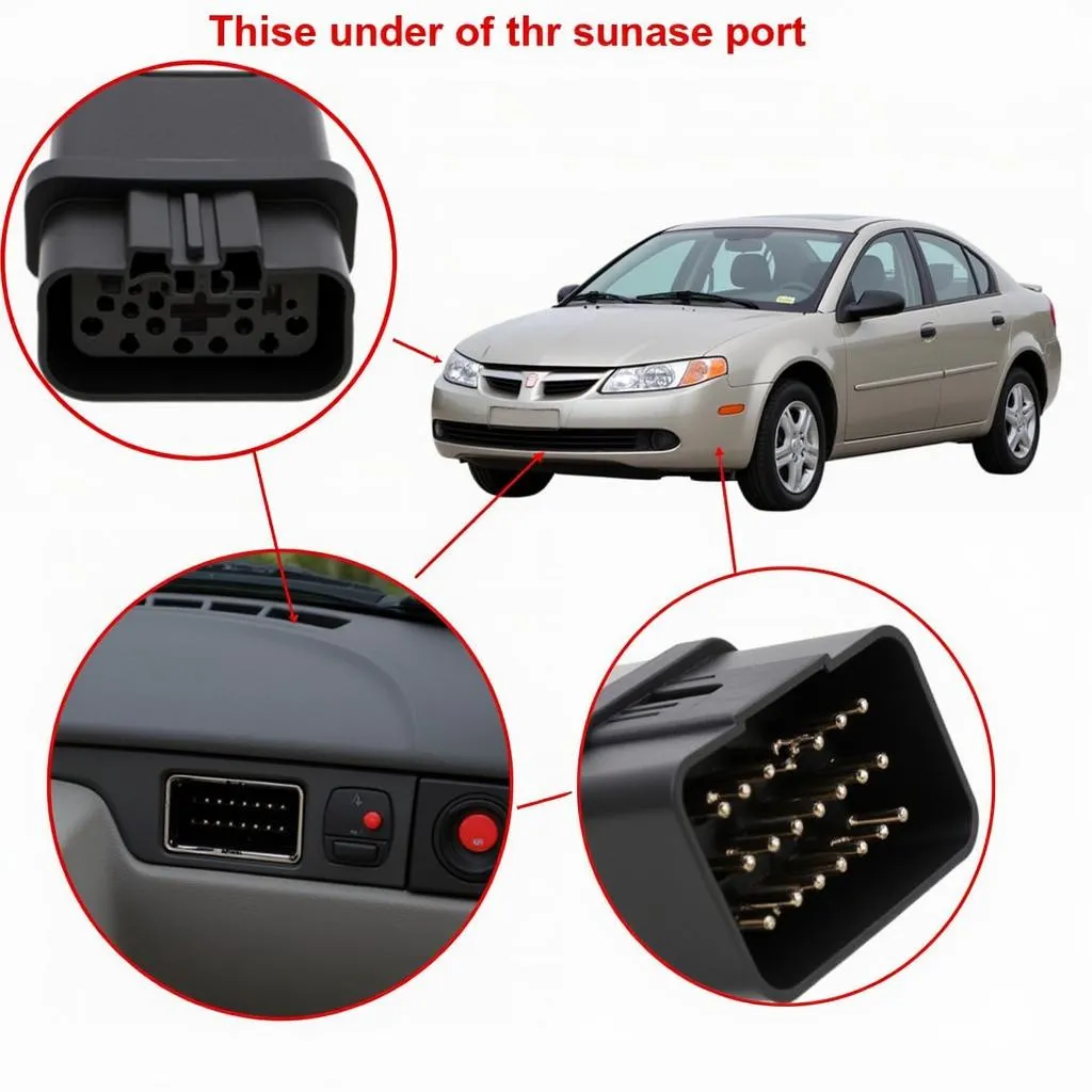 2003 Saturn Ion OBD2 Port Location