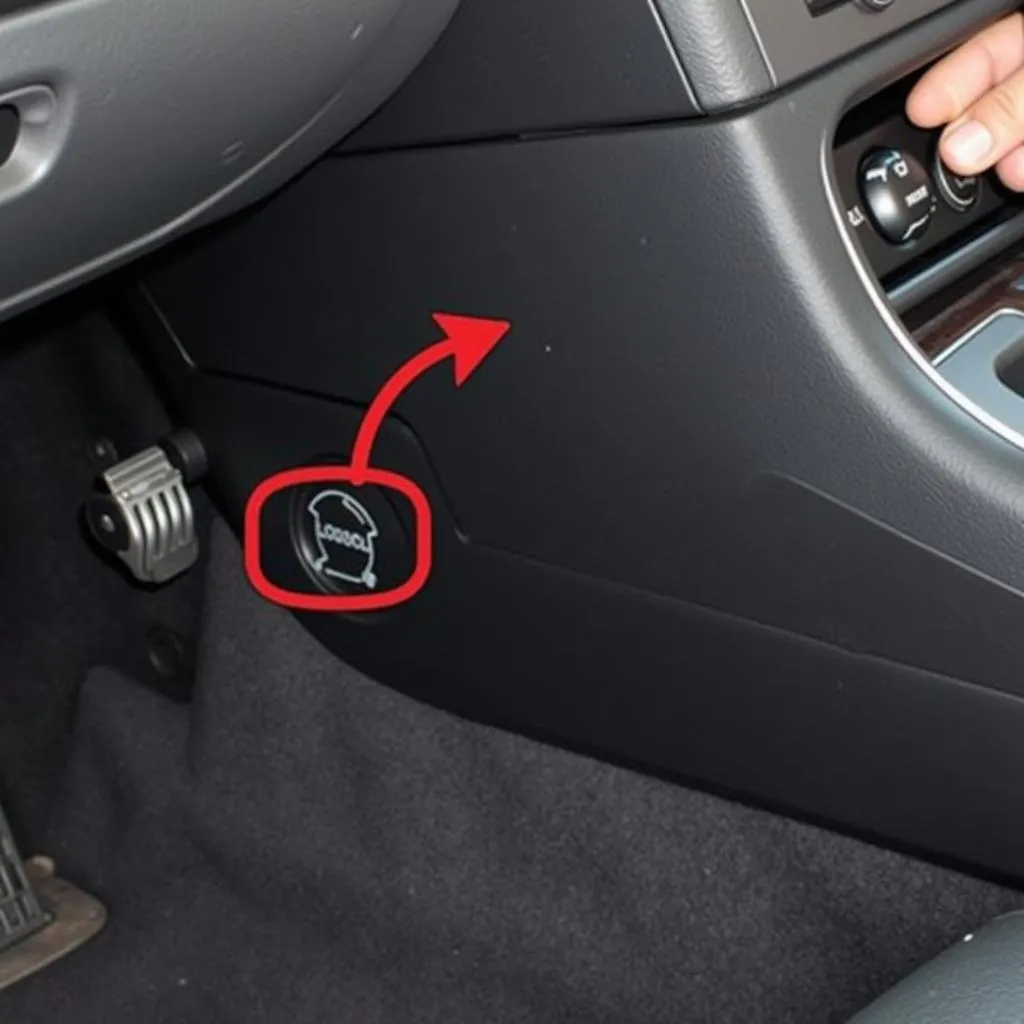 OBD2 port location in a 2005 BMW X5