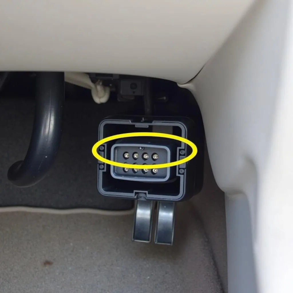 2005 Prius OBD Port Location