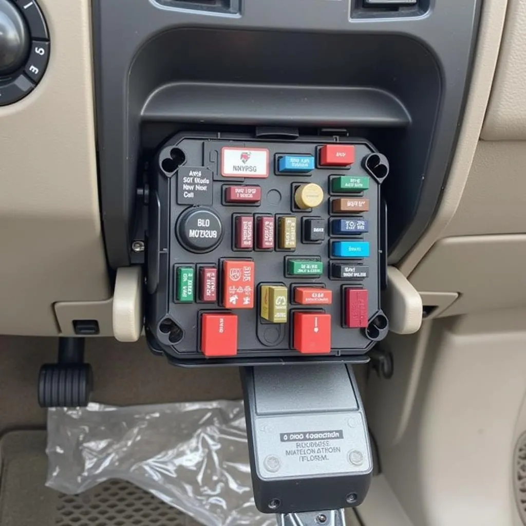 2006 Ford Expedition OBD Fuse Box Location