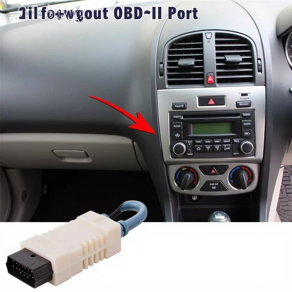 2007 Ford Focus OBD Port Location