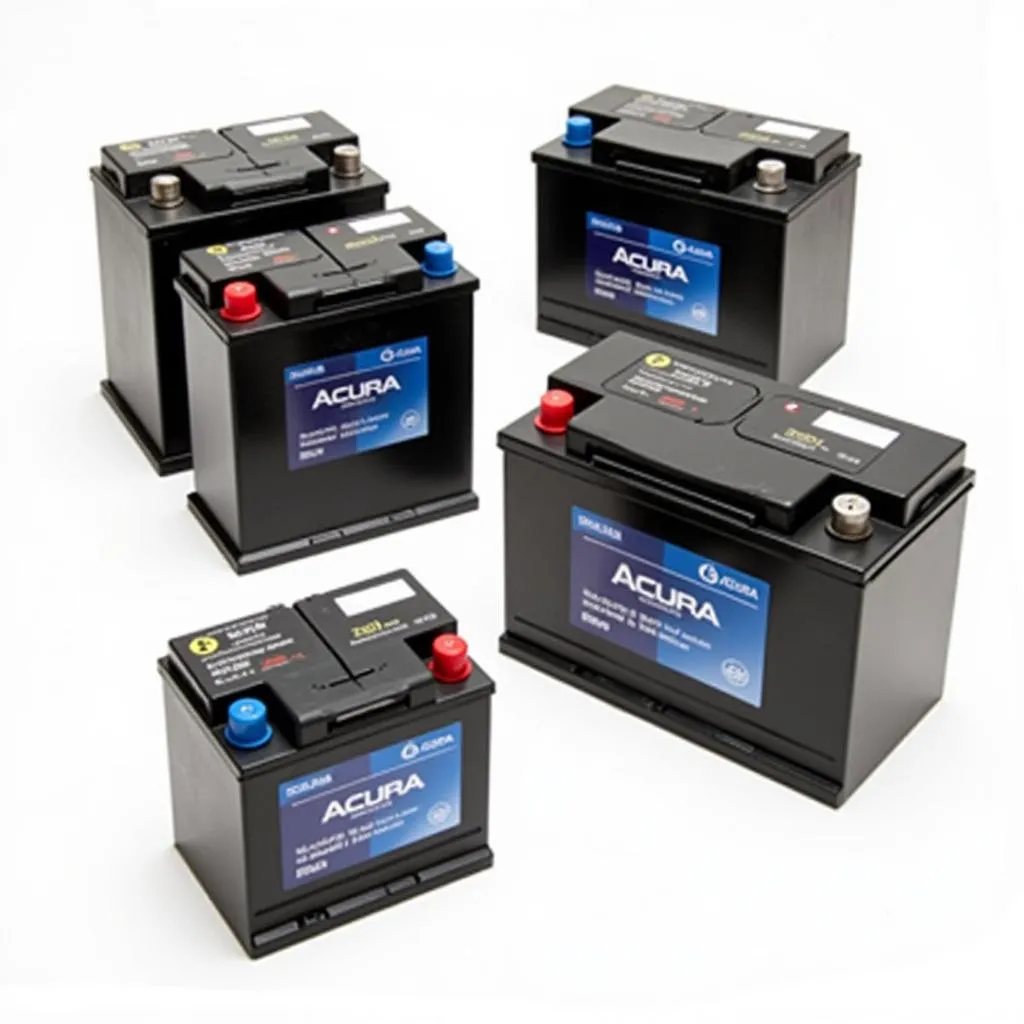 Types of Acura Car Batteries