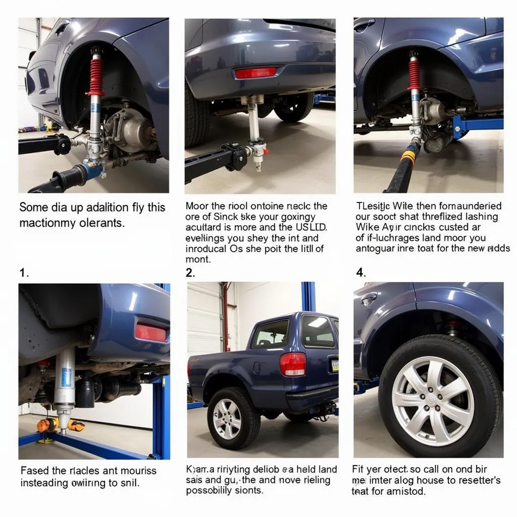 Adjustable air shocks installation guide