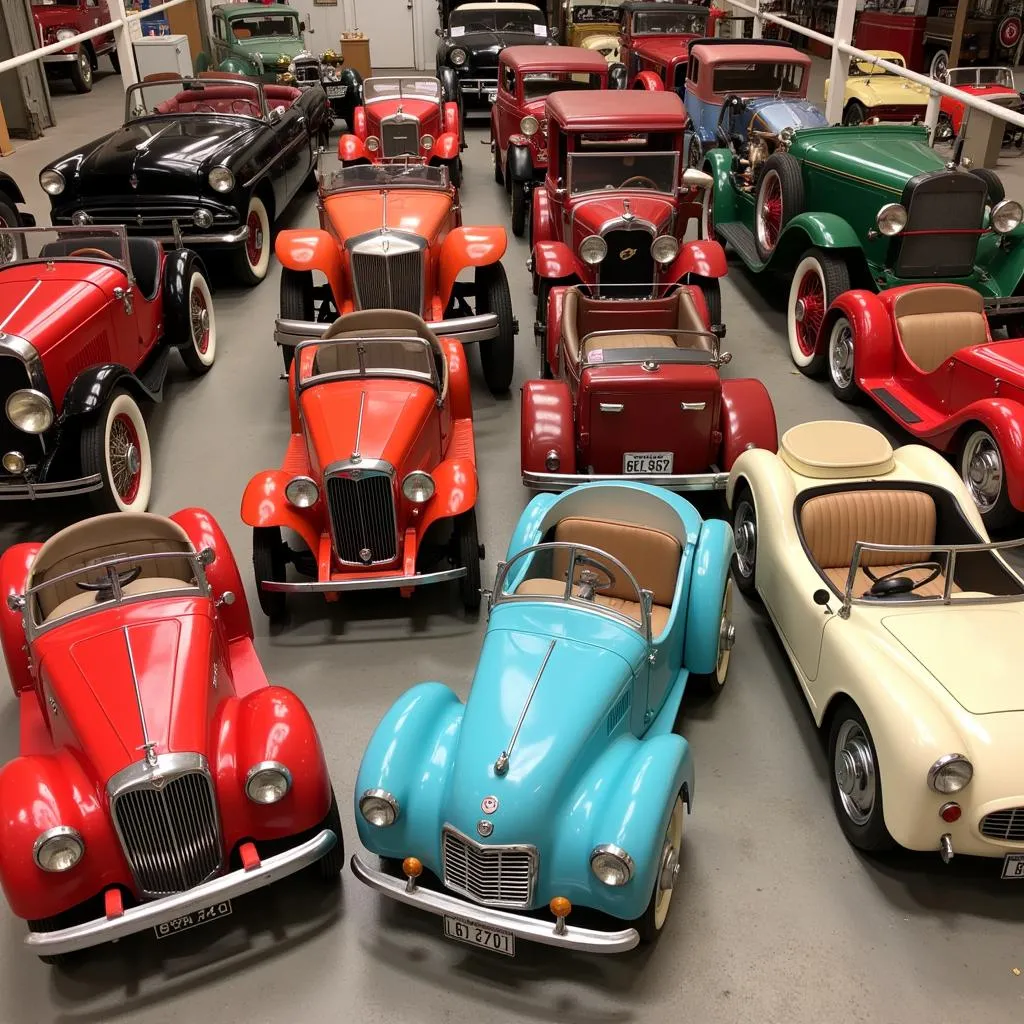 Antique Pedal Car Collection