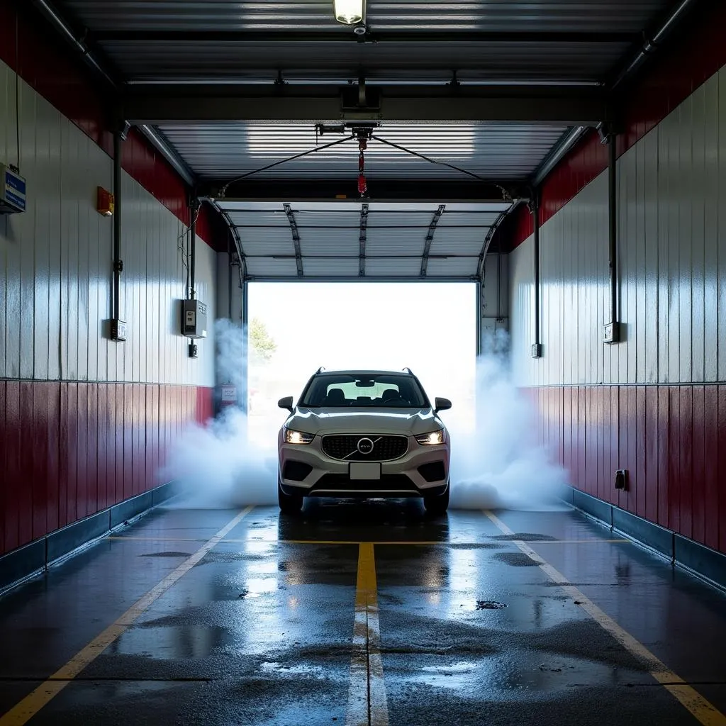 Automatic Car Wash Tunnel