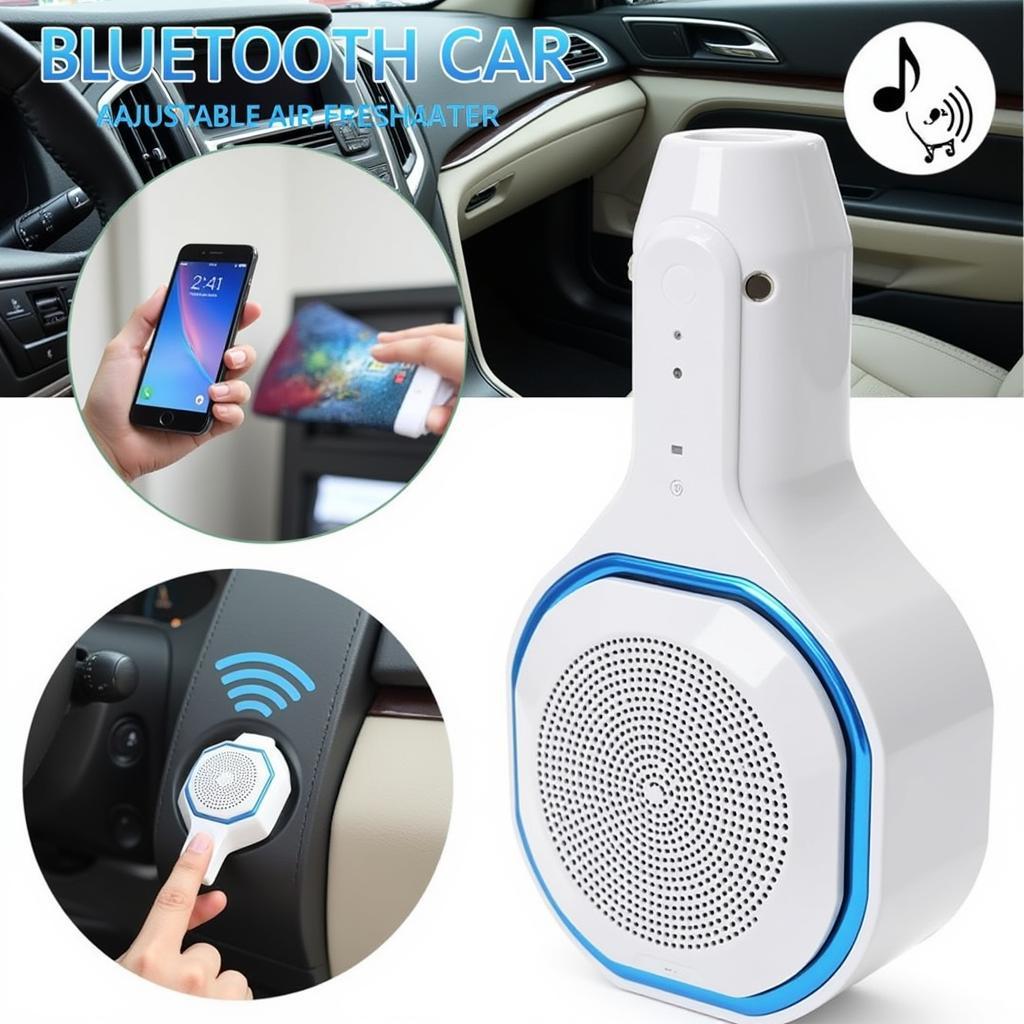 Bluetooth Car Air Freshener