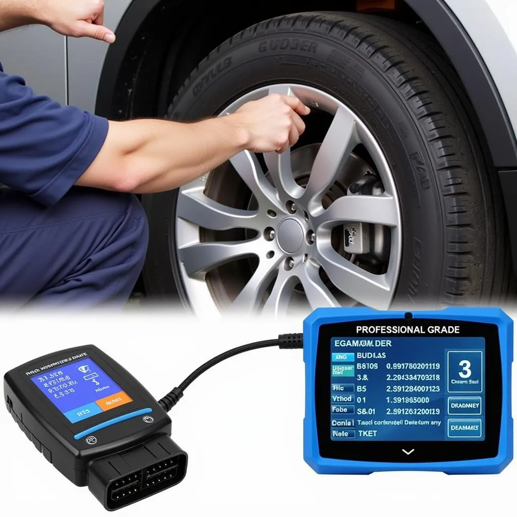 OBD Scanner for Brake Pressure System Diagnosis