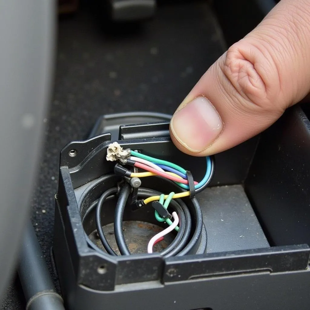 Broken Wiring in Passenger Seat Airbag System