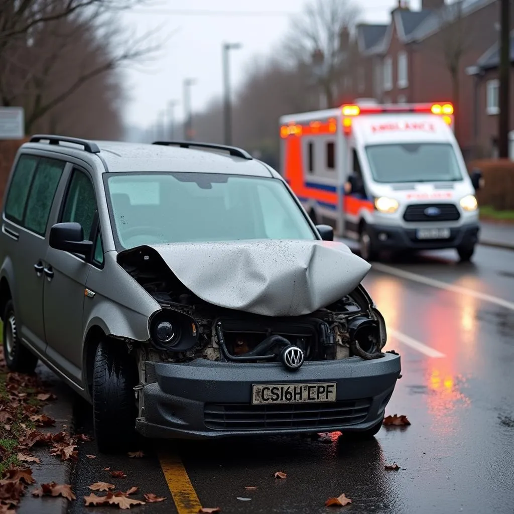 Car Accident Scene