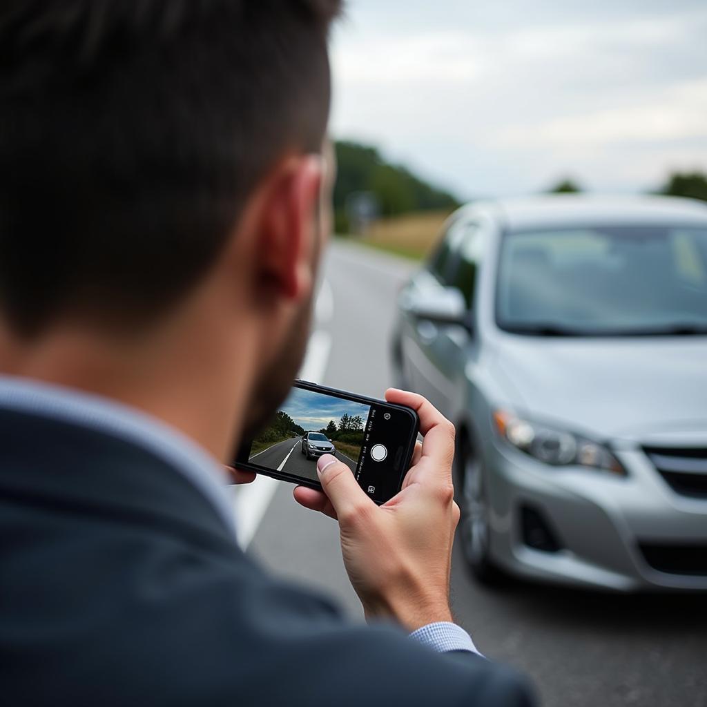 Documenting a Car Accident Scene