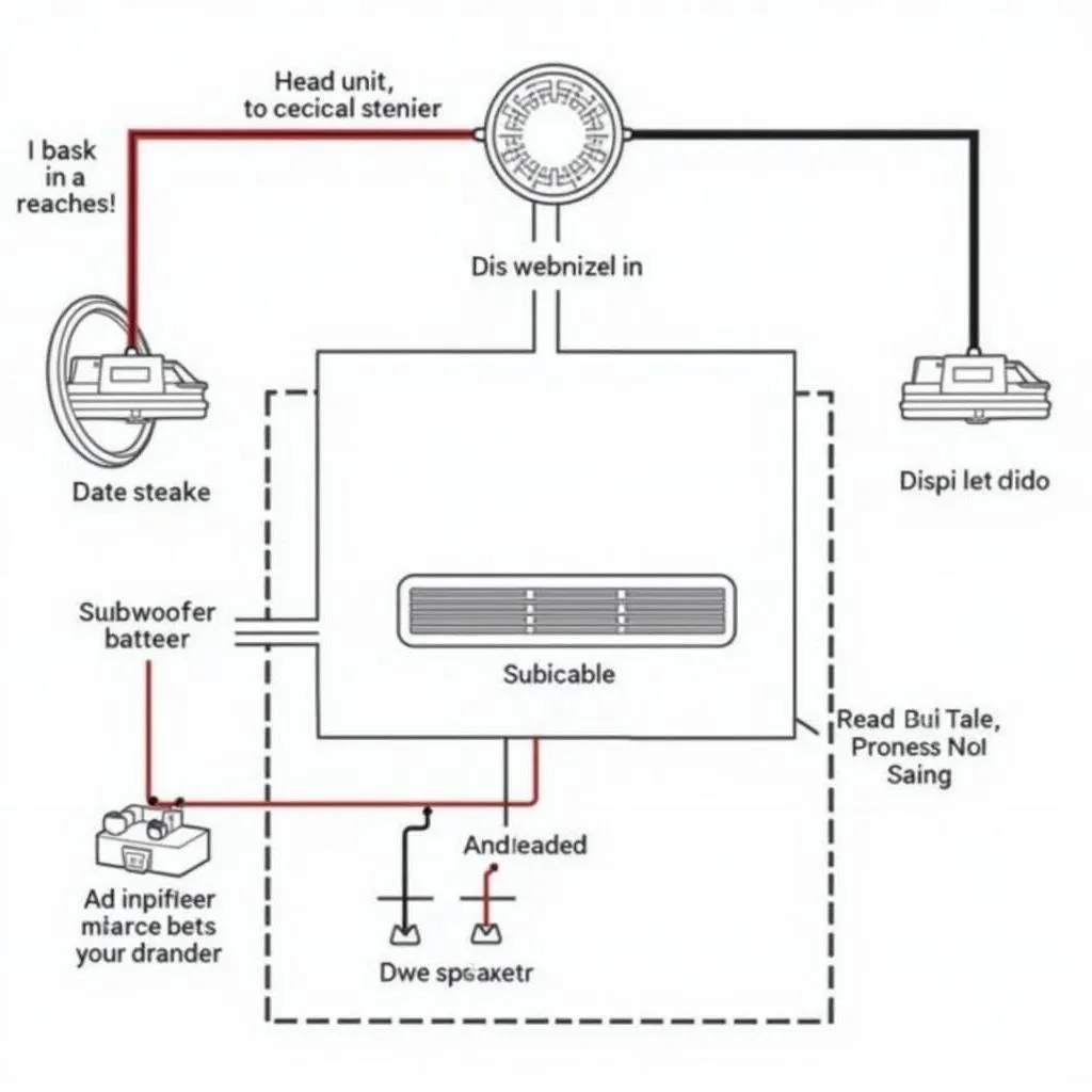 Car Audio System Wiring Diagram