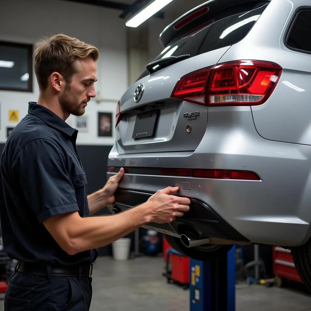 Checking the compatibility of a car bumper