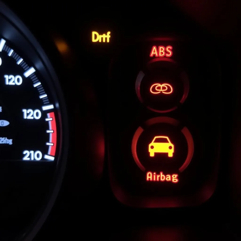 Car Dashboard Warning Lights