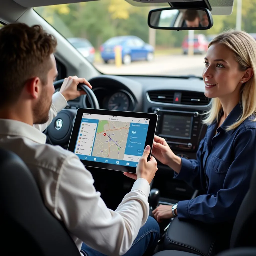 Car Dealership Using POS for Sales