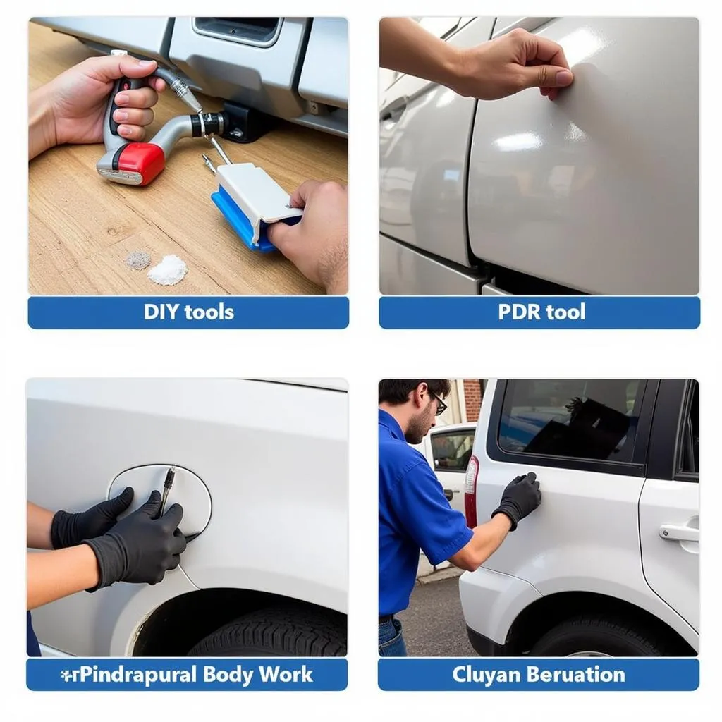 Various Methods for Repairing Dents in a Car