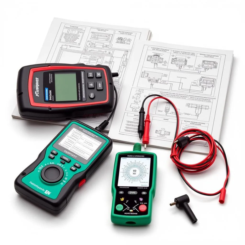 Assortment of Car Diagnostic Tools