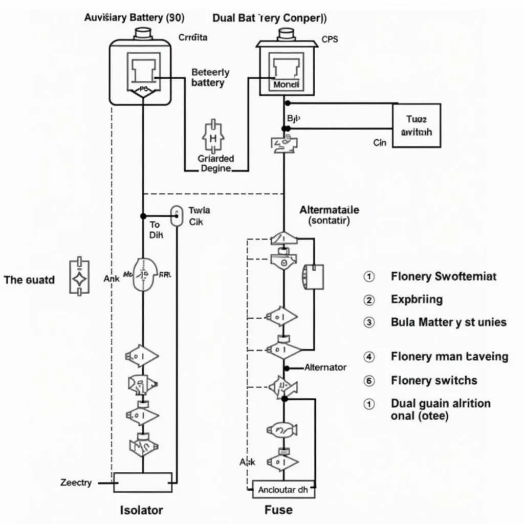 Car Dual Battery Isolator Wiring Diagram