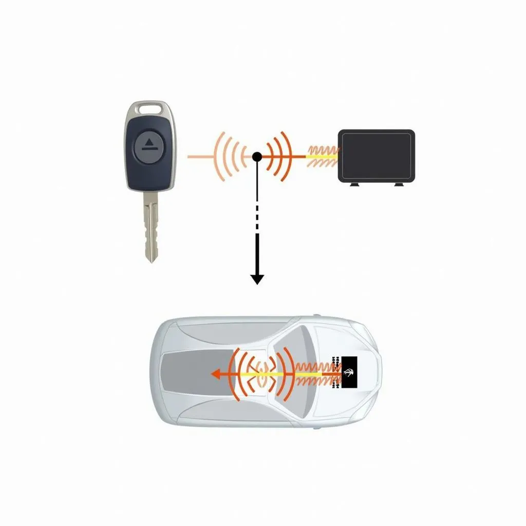 Car Immobilizer System Diagram