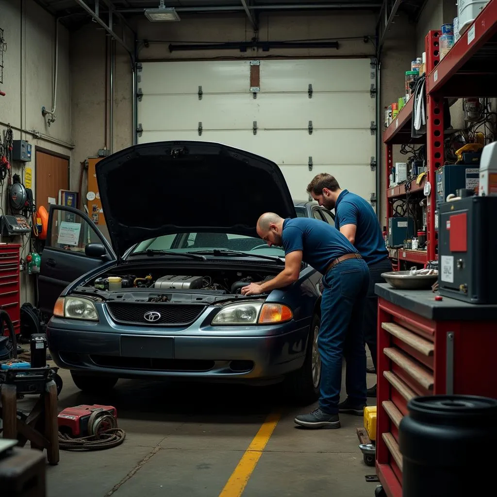 Car inspection in Bronx NY by a mechanic