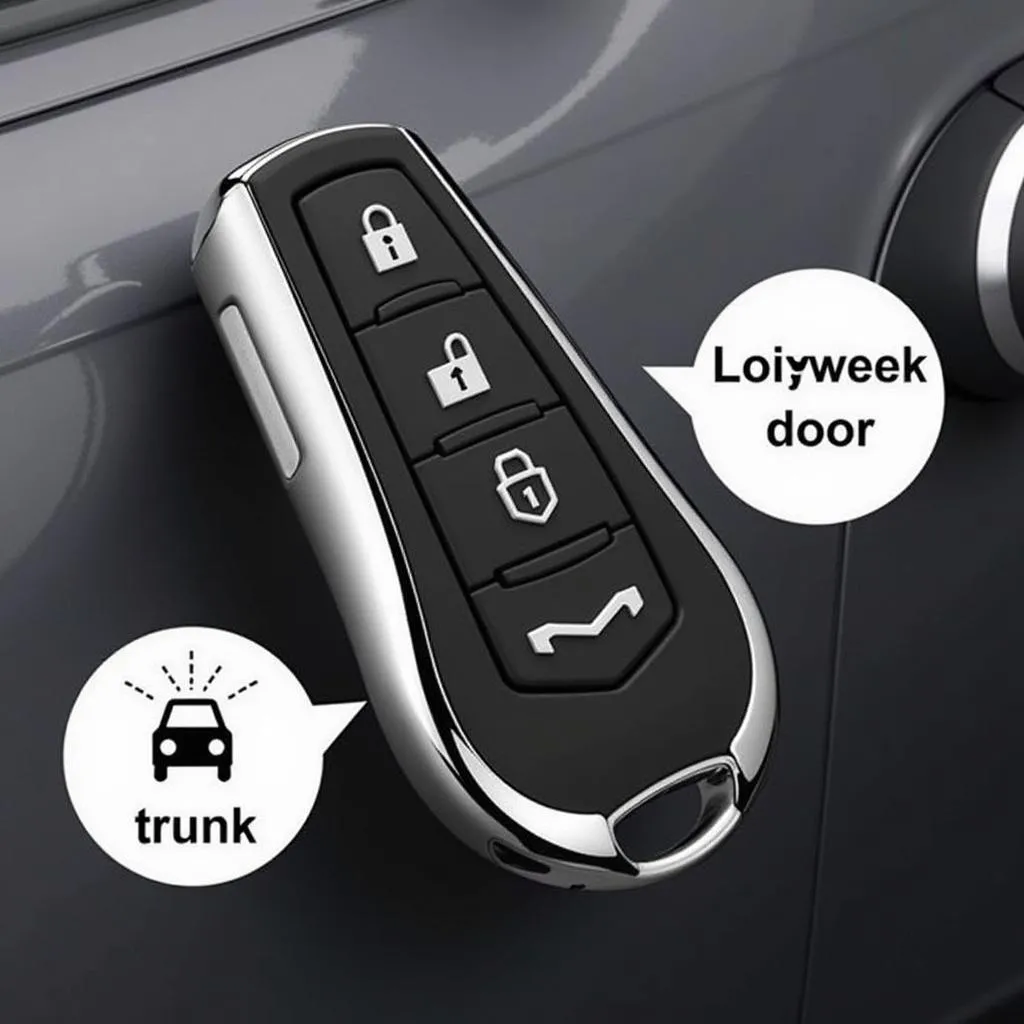 Car Key with Remote