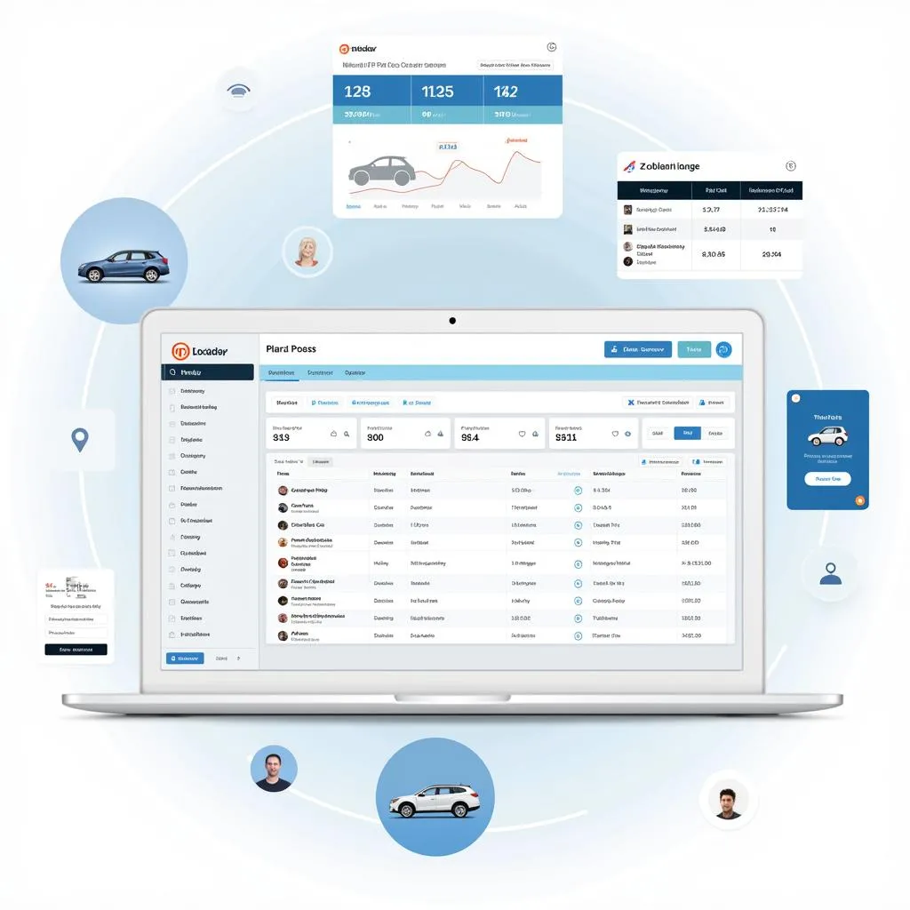 Car POS System Dashboard