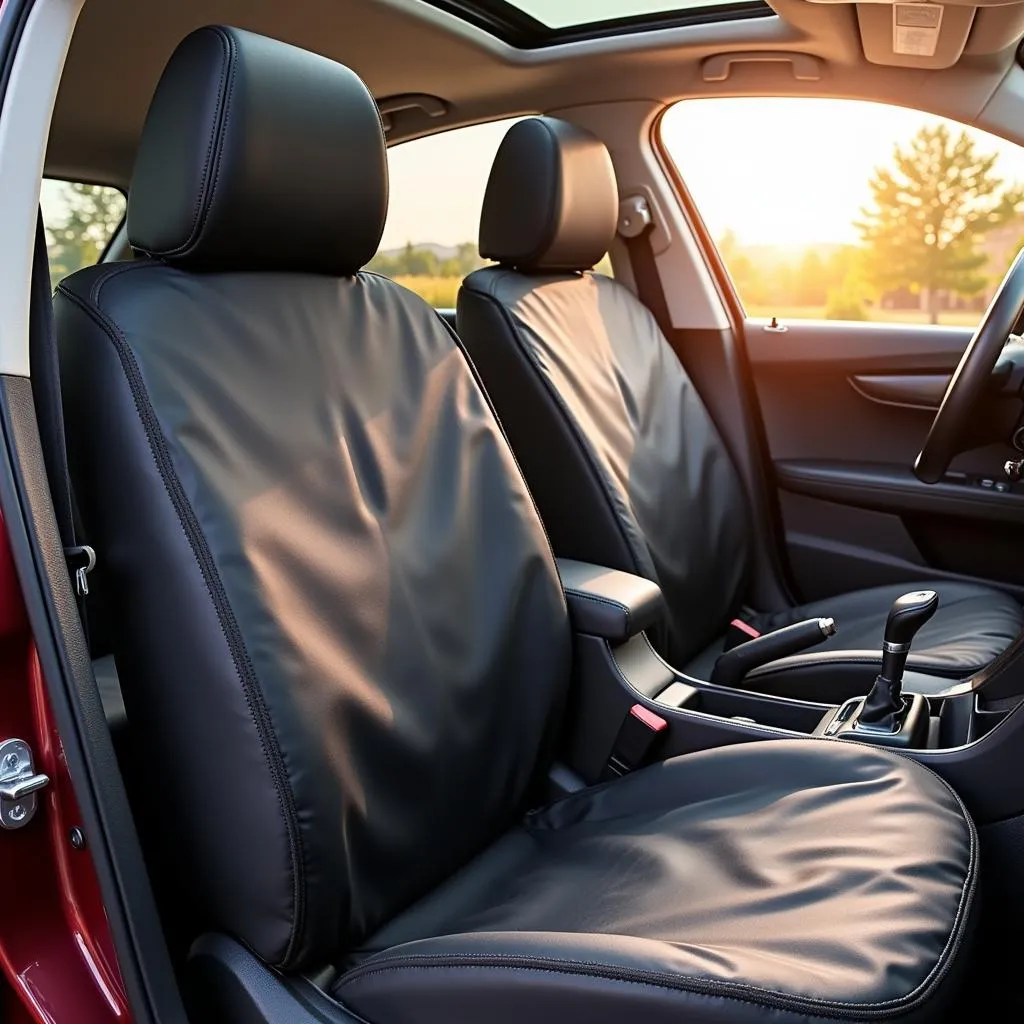 Car Seat Cover Protecting from Sun