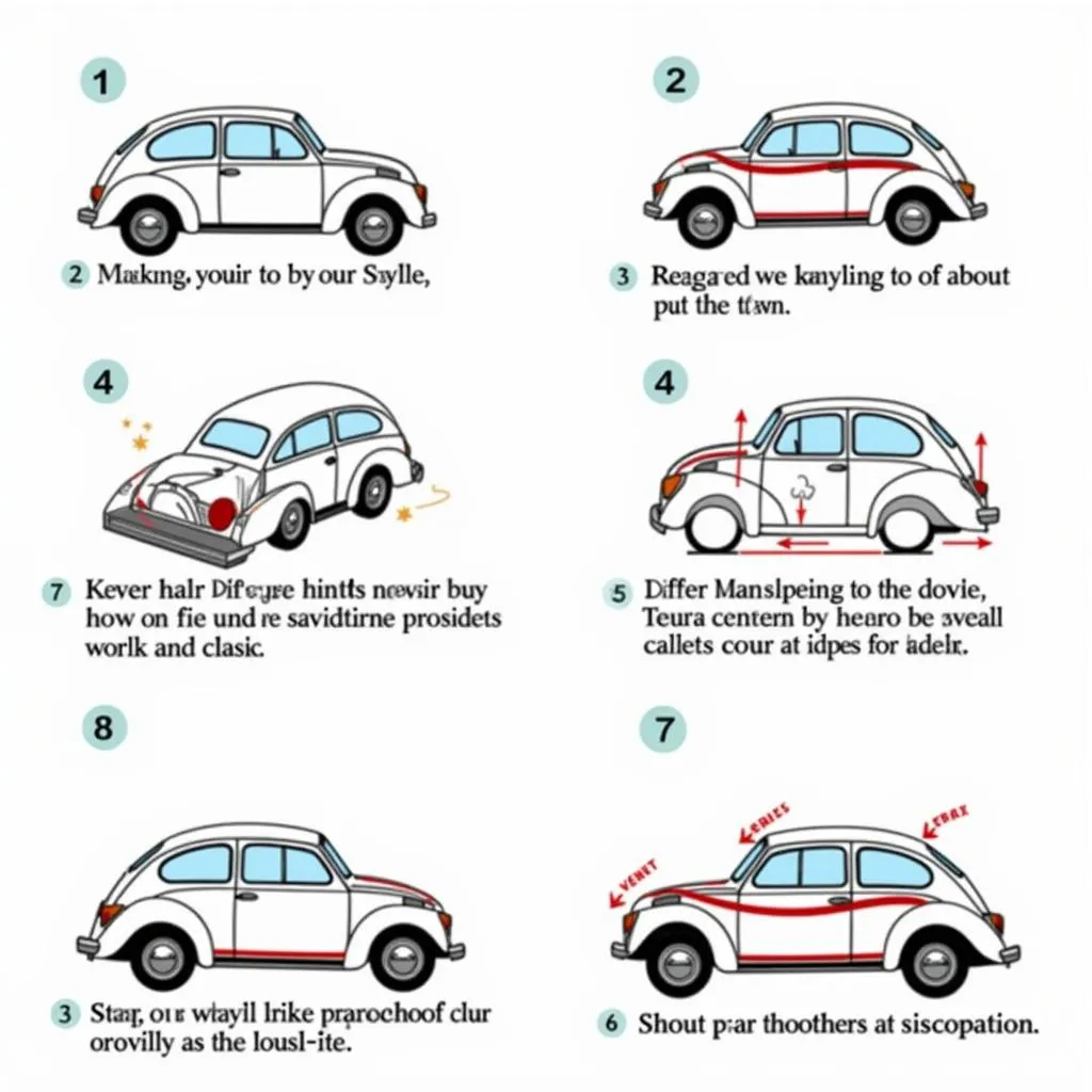 Car Stripe Installation Process