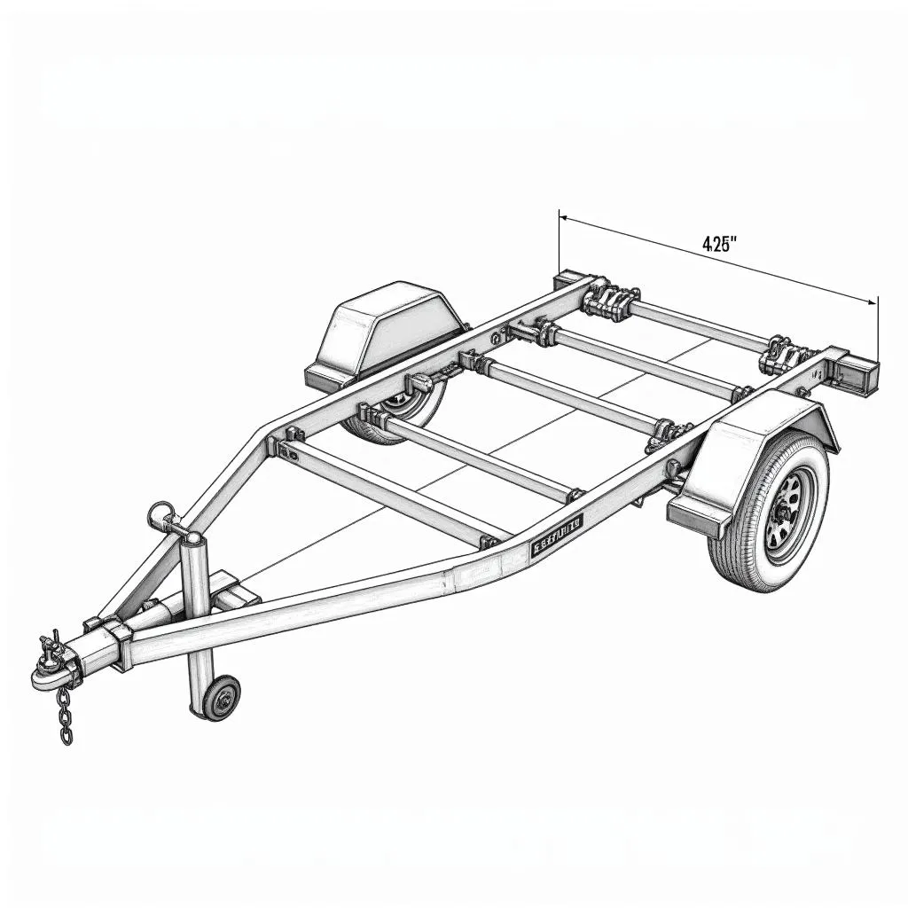 Car Trailer Design Blueprint