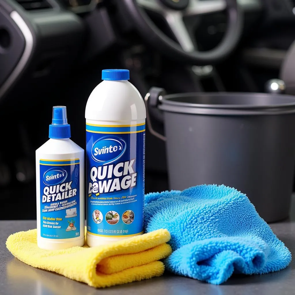 Essential car wash supplies for home use