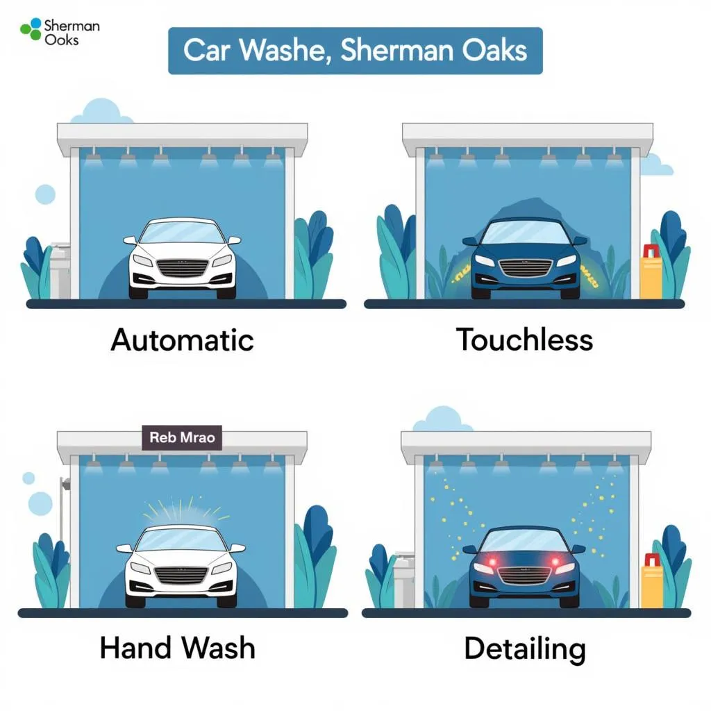 Car Wash Types in Sherman Oaks