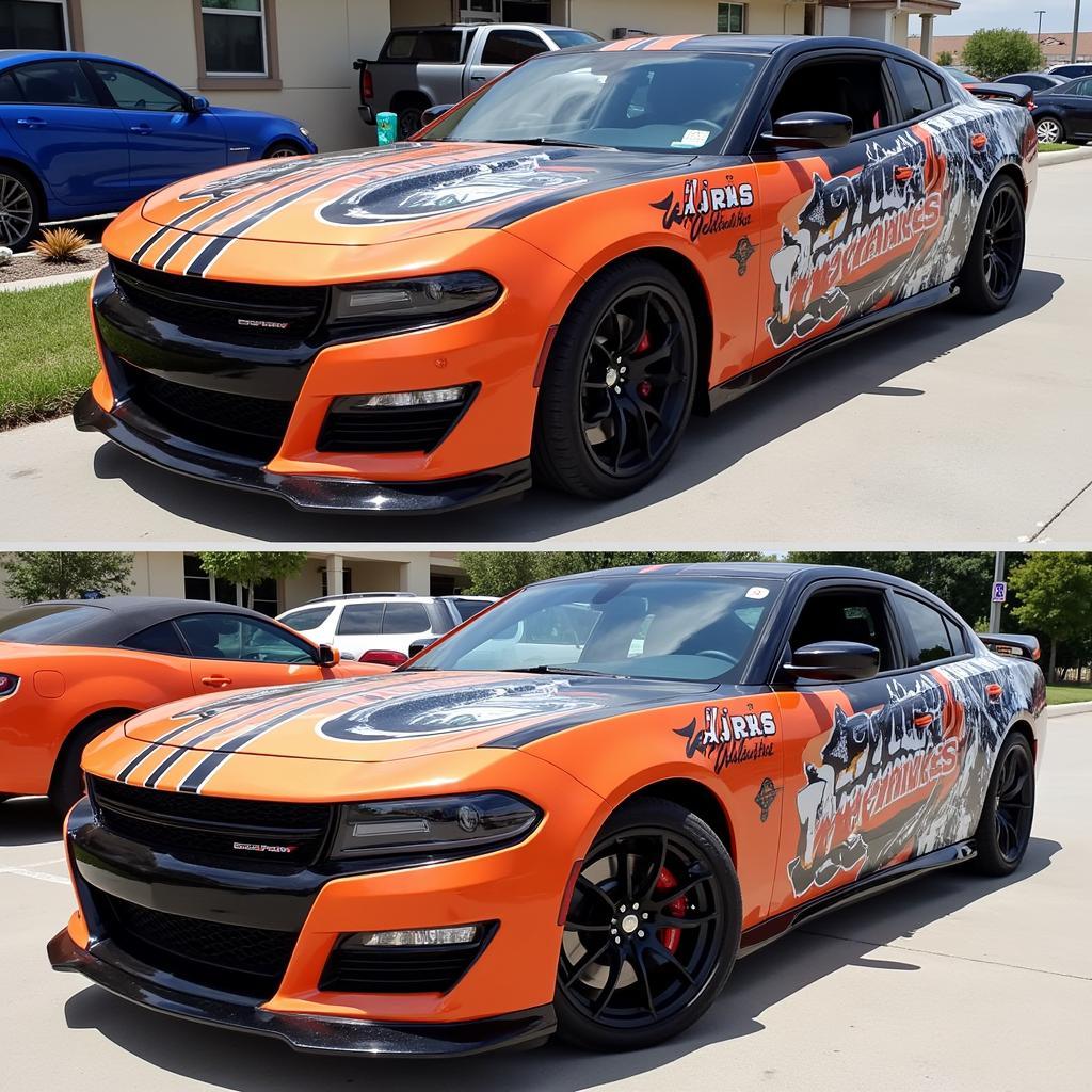 Car wrap design