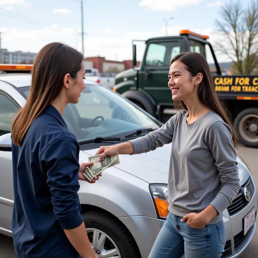 Cash for Cars Mesa Pickup Process