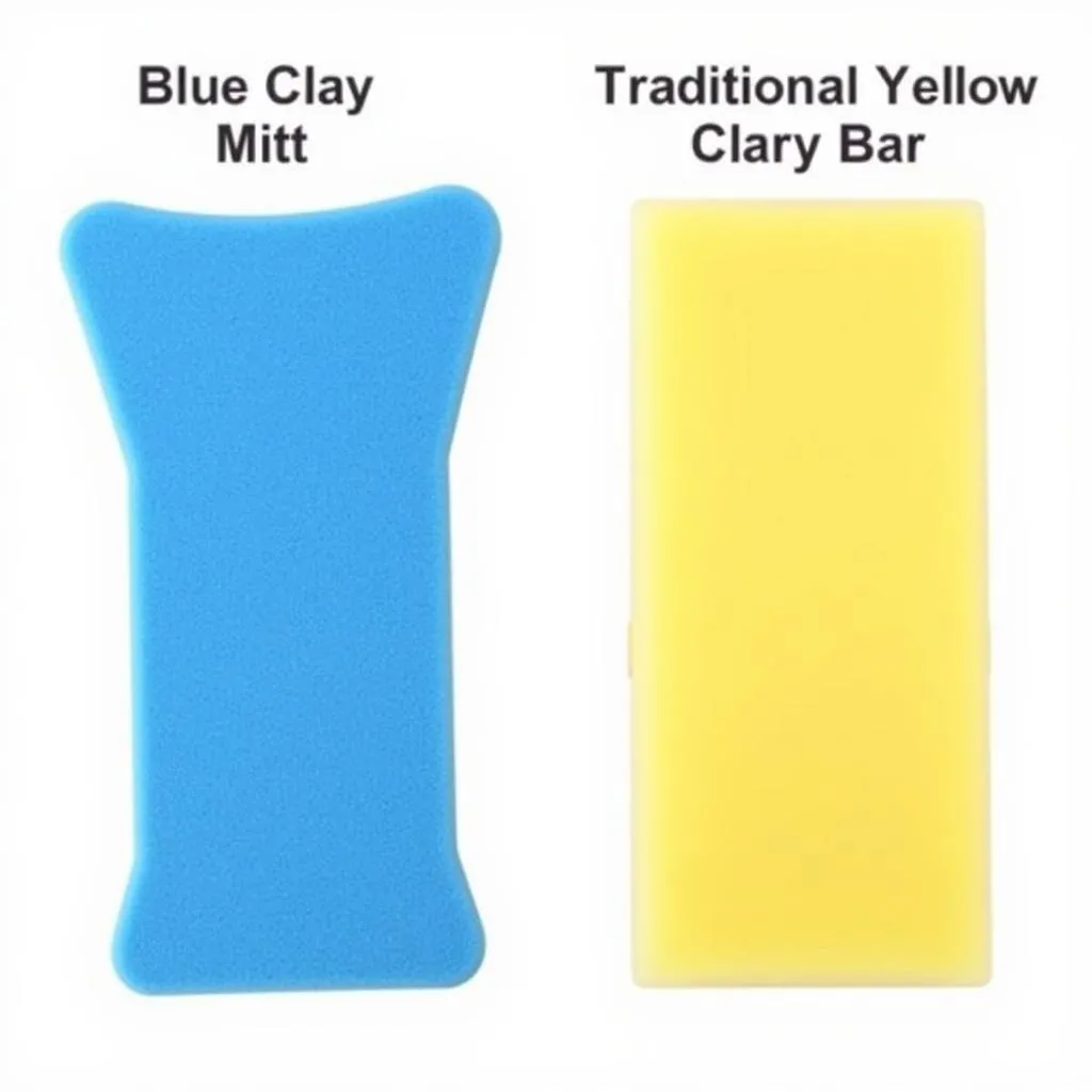 Comparing Clay Mitt and Clay Bar