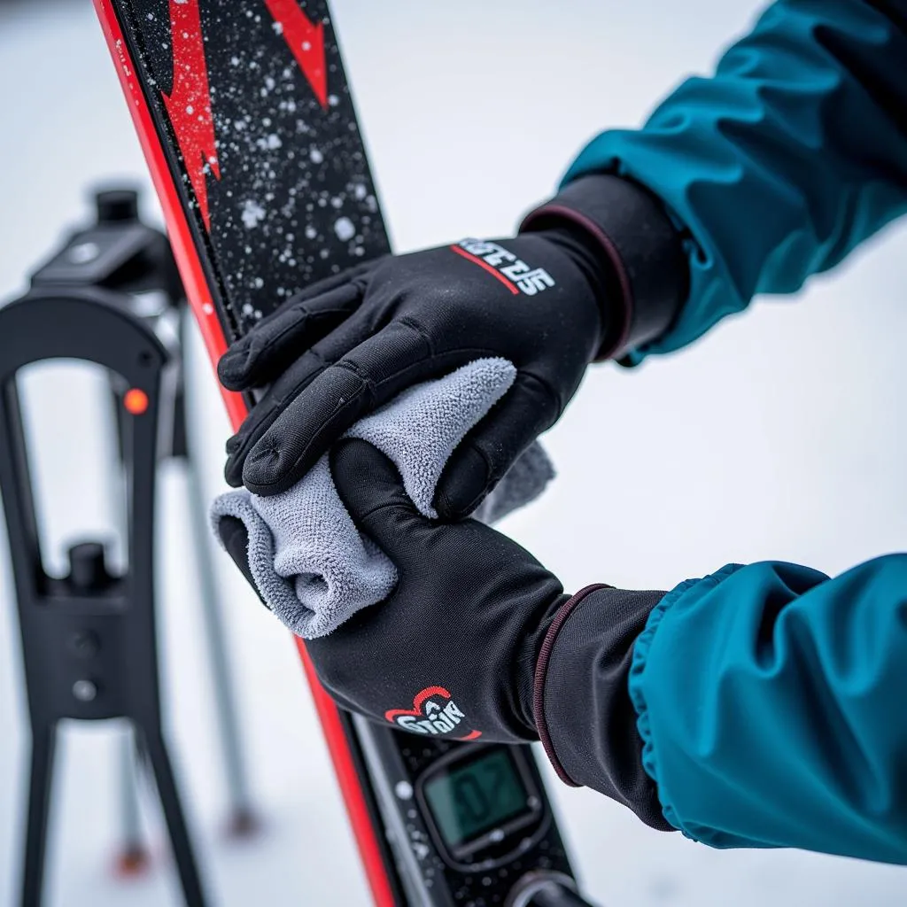 Cleaning Ski Rack