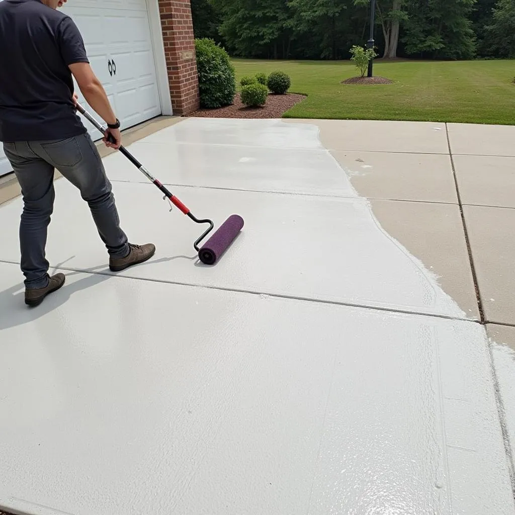 Applying Concrete Sealer for Enhanced Protection