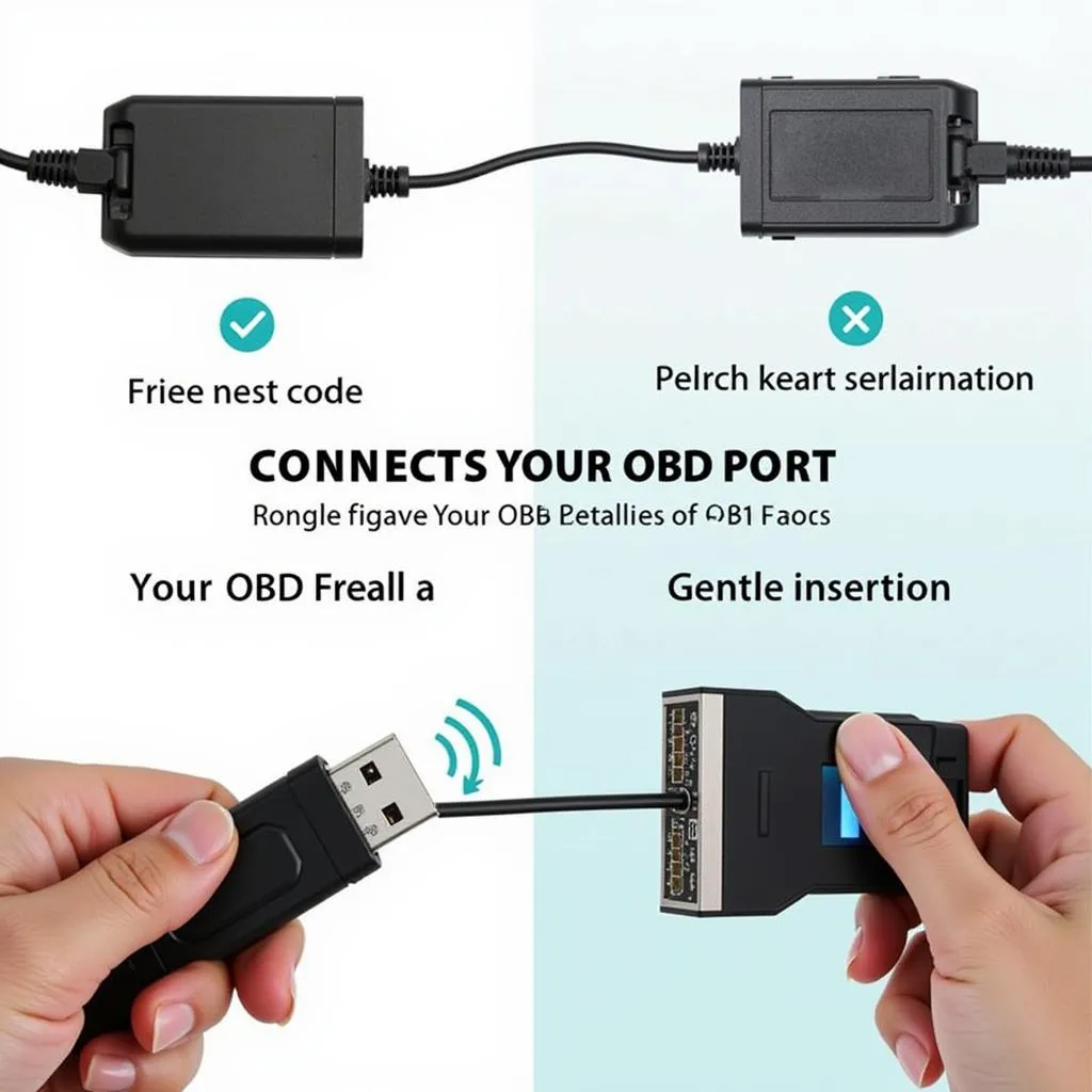 Connecting an OBD Scanner to a Car's Port