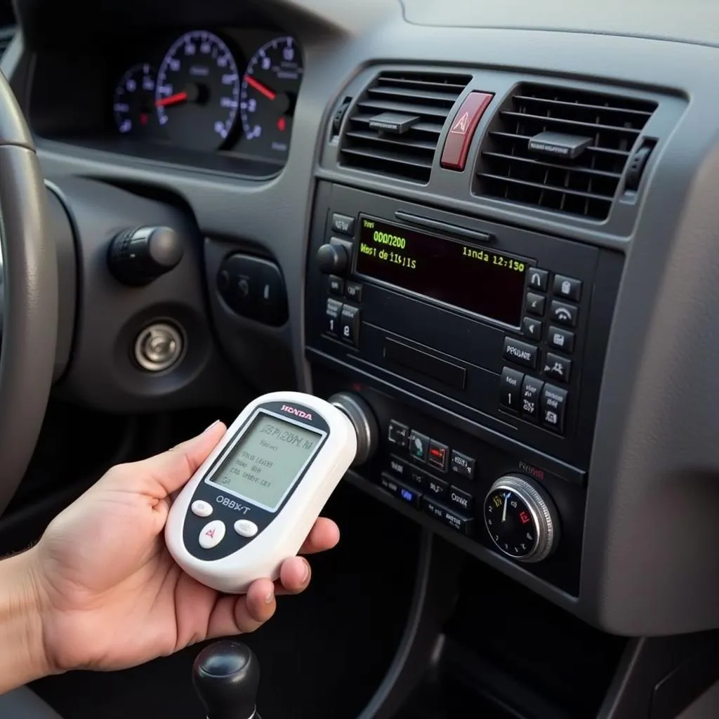 Connecting an OBD2 Scanner to a 2000 Honda Accord