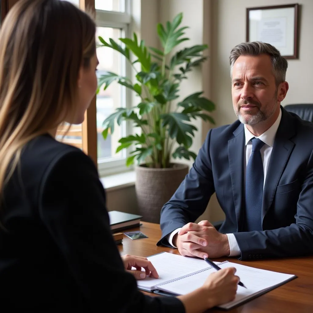 Meeting with a Car Accident Attorney